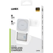 Lanex 3-in-1 Wireless Charger White - LW16