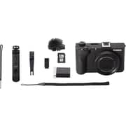 Canon PowerShot V1 Advanced Vlogging Camera Kit with Built-in Wide‑Angle Zoom Lens, 22 MP 1.4‑inch Sensor and 4K Video - Black