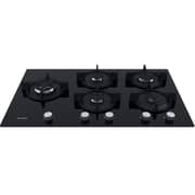 Ariston 5 Burner Gas Hob Black - AGS92SBK