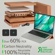 Acer Aspire Vero 16 (2023) Laptop - 1st Series / Intel Core Ultra 7-155U / 16inch WQXGA / 512GB SSD / 16GB RAM / Shared Intel Graphics / Windows 11 Home / English Keyboard / Grey / International Version - [AV16-51P-7063]