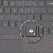 Microsoft Surface Pro Keyboard with Slim Pen Platinum - 8X8-00164