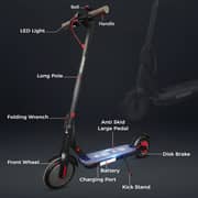 Sparnod Fitness Foldable Electric Scooter - S8