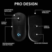 Logitech Pro 2 LIGHTSPEED Wireless Gaming Mouse Black - 910-007246
