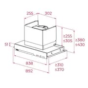 TEKA Fully Integrated Invisible Hood in Stainless Steel - GFI 97350 EOS IX