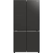 Hitachi French Door Bottom Freezer 569L Glass Mauve Grey - RWB720VUK04GBK