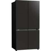 Hitachi French Door Bottom Freezer 569L Glass Mauve Grey - RWB720VUK04GBK