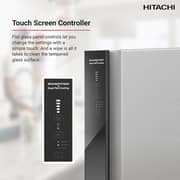 Hitachi Top Mount Refrigerator 450L Platinum Silver - REFRV655PUK0K4PSV