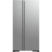 Hitachi Side By Side Refrigerator 595L Glass Silver - RS700PUK04GS