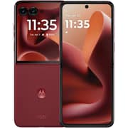 Motorola Razr 60 Ultra 5G 512GB 16GB RAM Pantone Rio Red Dual Sim Smartphone + MotoBuds + Screen Damage Protection