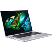 Acer Aspire 3 Spin 14 2-in-1 Convertible (2023) Laptop - Intel Core i3-N305 / 14inch / 256GB SSD / 8GB RAM / Shared Intel UHD Graphics / Windows 11 Home / English Keyboard / Pure Silver / International Version - [A3SP14-31PT-38YA]