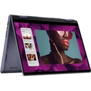 Dell 2-in-1 Convertible (2023) Laptop - AMD Ryzen 5-8640HS / 14inch FHD+ / 512GB SSD / 8GB RAM / SharedAMD radeon Graphics / Windows 11 Home / English Keyboard / Midnight Blue / International Version - [Inspiron 14 7445]