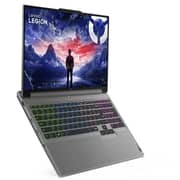 Lenovo Legion 5 16IRX9 Gaming Laptop Intel Core i7-14650HX / 16 Inch WQXGA / 1TB SSD / 16GB RAM / NVIDIA GeForce RTX 4060 8GB / English & Arabic, 4-Zone RGB Backlit Keyboard / Luna Grey / Middle East Version – [83DG0099CC]