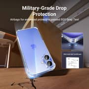 Ugreen Cushion Protective Case Clear iPhone 16 - CA101