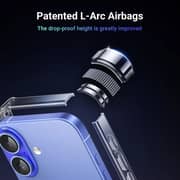 Ugreen Cushion Protective Case Clear iPhone 16 - CA101