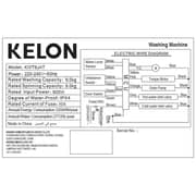 Kelon Top Load Fully Automatic Washer 9 kg - KWT9JAT