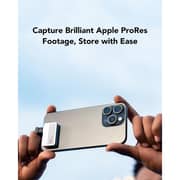 Lexar Professional Go Portable SSD With Hub USB3.2 2TB Silver - LSL400S002T-RNSNG