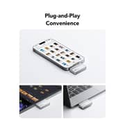 Lexar Professional Go Portable SSD With Hub USB3.2 2TB Silver - LSL400S002T-RNSNG