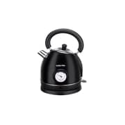 Swiss Pro+ Retro Electric Kettle, 1.8 Liter, 2200 Watt, Black - SP-WK2200B
