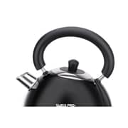 Swiss Pro+ Retro Electric Kettle, 1.8 Liter, 2200 Watt, Black - SP-WK2200B