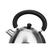 Swiss Pro+ Retro Electric Kettle, 1.8 Liter, 2200 Watt, Black - SP-WK2200B
