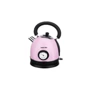 Swiss Pro+ Retro Electric Kettle, 1.8 Liter, 2200 Watt, Pink - SP-WK2200BP