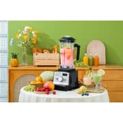 Swiss Pro+ Professional Digital Countertop Blender, 2 Liter, 2000 Watt, Black Silver - SP-BL2000.D