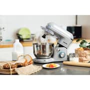 Swiss Pro+ Food Processor - Stand Mixer 6L - 1500W - Silver & Grey - SP-KM1500G