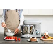 Swiss Pro+ Food Processor - Stand Mixer 6L - 1500W - Silver & Grey - SP-KM1500G