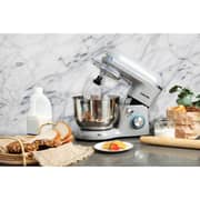 Swiss Pro+ Food Processor - Stand Mixer 6L - 1500W - Silver & Grey - SP-KM1500G