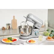 Swiss Pro+ Food Processor - Stand Mixer 6L - 1500W - Silver & Grey - SP-KM1500G