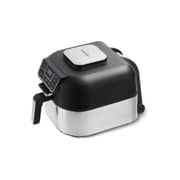 Swiss Pro+ Hot Air Fryer & Air Grill, 6 Liters, Stainless Steel - Silver  Black - 1760W