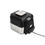 Swiss Pro+ Hot Air Fryer & Air Grill, 6 Liters, Stainless Steel - Silver  Black - 1760W
