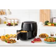 مقلاة هواء رقمية من سويس برو بلس سعة 7 لتر، قوة 1750 واط، لون أسود SP-DAF7LB
