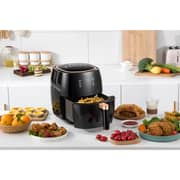 مقلاة هواء رقمية من سويس برو بلس سعة 7 لتر، قوة 1750 واط، لون أسود SP-DAF7LB