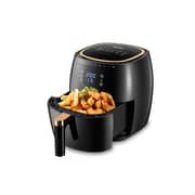 مقلاة هواء رقمية من سويس برو بلس سعة 7 لتر، قوة 1750 واط، لون أسود SP-DAF7LB