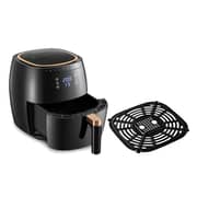 مقلاة هواء رقمية من سويس برو بلس سعة 7 لتر، قوة 1750 واط، لون أسود SP-DAF7LB
