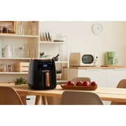 Swiss Pro+ Digital Air Fryer - Black  Gold - 6.5L - 1500W, SP-AF6.5L.BG