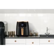 Swiss Pro+ Digital Air Fryer - Black  Gold - 6.5L - 1500W, SP-AF6.5L.BG
