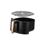 Swiss Pro+ Digital Air Fryer - Black  Gold - 6.5L - 1500W, SP-AF6.5L.BG