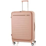 American Tourister 1 Pc Expandable Frontec Spinner Luggage Trolley Case Apricot - 251-2501-005351