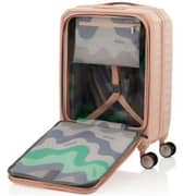 American Tourister 1 Pc Expandable Frontec Spinner Luggage Trolley Case Apricot - 251-2501-005351