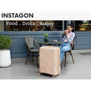 American Tourister 1 Pc Hard Instagon Luggage Trolley Case Peach Blossom - 251-2501-005197