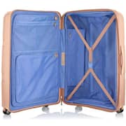 American Tourister 1 Pc Hard Insta Spinner Luggage Trolley Case Peach Blossom - 251-2501-005198
