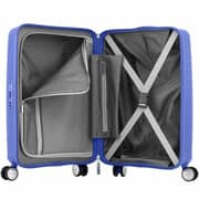 American Tourister 1 Pc Expandable Curio Spinner Luggage Trolley Case Ultra marine - 251-2501-005028