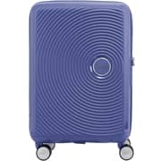 American Tourister 1 Pc Expandable Curio Spinner Luggage Trolley Case Ultra marine - 251-2501-005030