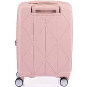 American Tourister 1 Pc Durable Argyle Spinner Luggage Trolley Case Antique Pink - 251-2501-004889