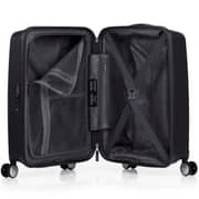 American Tourister 1 Pc Durable Argyle Spinner Luggage Trolley Case Black - 251-2501-004884