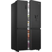Hisense Side by Side Refrigerator 649L Black - RS840N4WFE