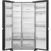Hisense Side by Side Refrigerator 649L Black - RS840N4WFE