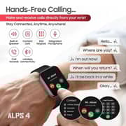 Swiss Military Alps 4 Smart Watch Black + Victor 5 Earbuds